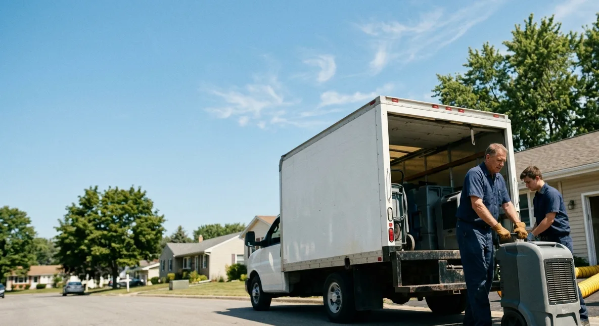 Water Damage Cleanup in Canaan, IN near me